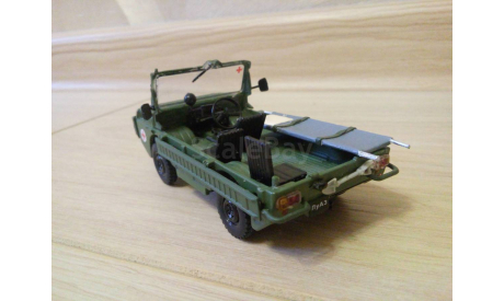 ЛУАЗ-967М САНИТАРНЫЙ АВТОМОБИЛЬ., масштабная модель, 1:43, 1/43