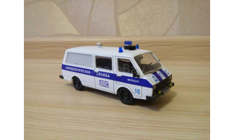 РАФ-22038 НАРКОЛОГИЧЕСКАЯ СЛУЖБА ГАИ, масштабная модель, scale43
