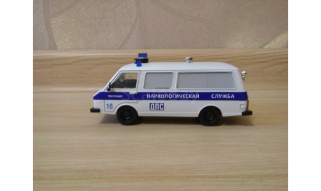 РАФ-22038 НАРКОЛОГИЧЕСКАЯ СЛУЖБА ГАИ, масштабная модель, scale43