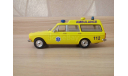 СКОРАЯ МЕДИЦИНСКАЯ ПОМОЩЬ НА БАЗЕ VOLVO-145 AMBULANCE, масштабная модель, scale43