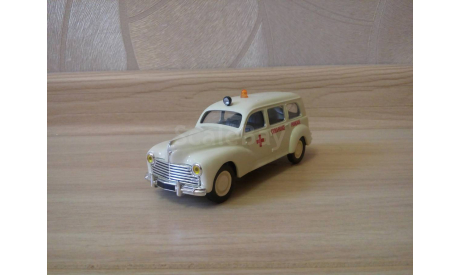 МАШИНА КРАСНОГО КРЕСТА ФРАНЦИИ, масштабная модель, Norev, scale43, Peugeot