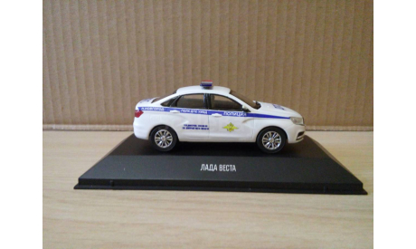 ЛАДА ВЕСТА ПОЛИЦИЯ ДПС г.Н.Новгород, масштабная модель, scale43, ВАЗ