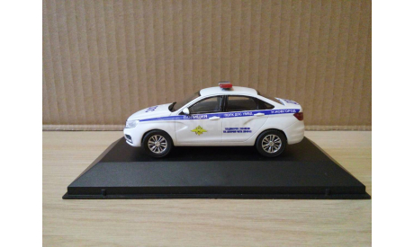 ЛАДА ВЕСТА ПОЛИЦИЯ ДПС г.Н.Новгород, масштабная модель, scale43, ВАЗ