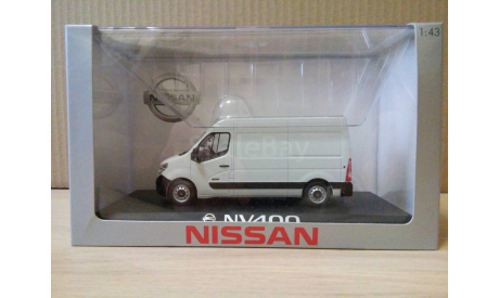 NISSAN NV 400 VAN БЕЛЫЙ ФУРГОН, масштабная модель, Norev, 1:43, 1/43