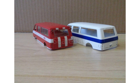 2 КУЗОВА РАФ ОДНИМ ЛОТОМ, запчасти для масштабных моделей, DeAgostini, scale43