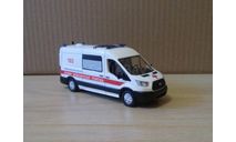 СКОРАЯ МЕДИЦИНСКАЯ ПОМОЩЬ НА БАЗЕ FORD TRANSIT, масштабная модель, scale43