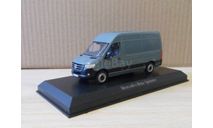 MERCEDES- BENZ  SPRINTER VAN(W907) GREY, масштабная модель, Norev, scale43, Mercedes-Benz