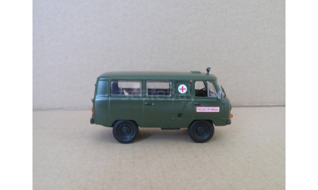 УАЗ-452 МЕДСЛУЖБА, масштабная модель, DeAgostini, 1:43, 1/43