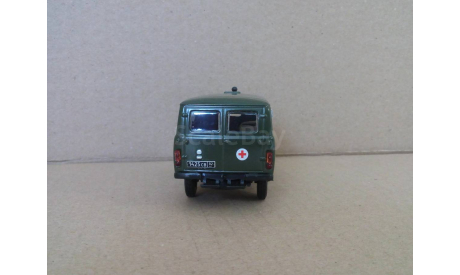 УАЗ-452 МЕДСЛУЖБА, масштабная модель, DeAgostini, 1:43, 1/43
