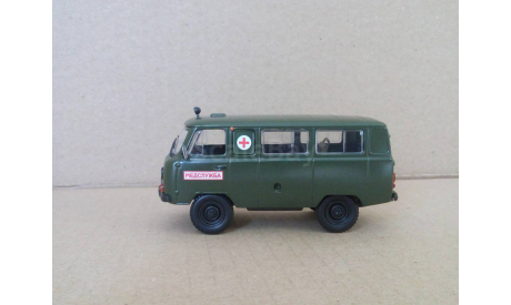 УАЗ-452 МЕДСЛУЖБА, масштабная модель, DeAgostini, 1:43, 1/43