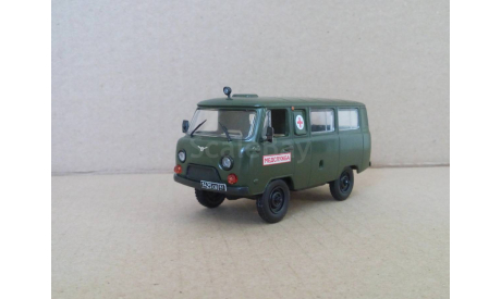УАЗ-452 МЕДСЛУЖБА, масштабная модель, DeAgostini, 1:43, 1/43