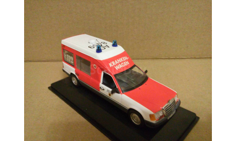 MERCEDES- BENZ W-124 E-KLASSE KRANKENWAGEN/AMBULANCE/, масштабная модель, Minichamps, scale43, Mercedes-Benz