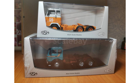 Volvo f89 Sovtransavto, Mercedes Bens NG 2232., масштабная модель, scale43