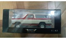 Dodge ramcharger 1979    neo1/43, масштабная модель, scale43