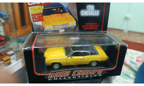 Chevrolet chevelle  1/43, масштабная модель, Road champs, scale43