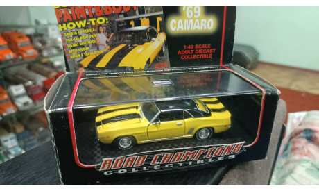 Chevrolet camaro 1969   1/43, масштабная модель, Road champs, scale43