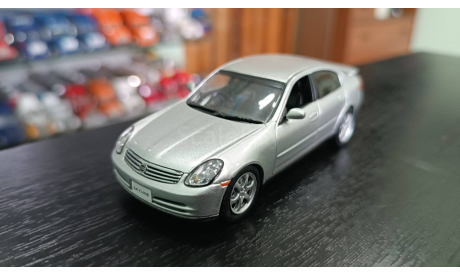 Nissan skyline 350 GT, масштабная модель, J-collection, scale43