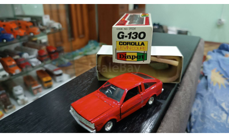 Toyota corolla levin coupe diapet 1/40, масштабная модель, Yonezava diapet, 1:43, 1/43