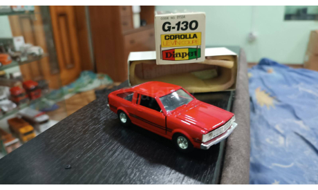 Toyota corolla levin coupe diapet 1/40, масштабная модель, Yonezava diapet, scale43