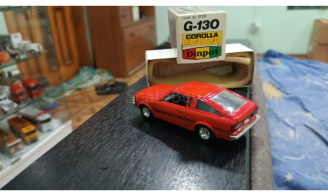 Toyota corolla levin coupe diapet 1/40, масштабная модель, Yonezava diapet, scale43