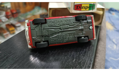 Toyota corolla levin coupe diapet 1/40, масштабная модель, Yonezava diapet, scale43