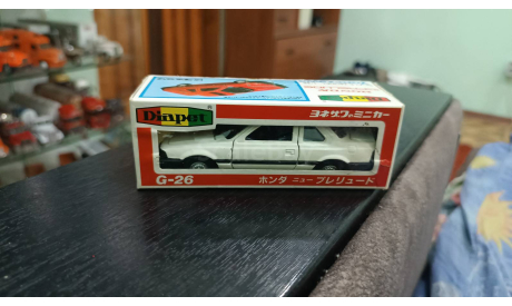 Honda prelude diapet 1/40, масштабная модель, Yonezava diapet, scale43, Toyota