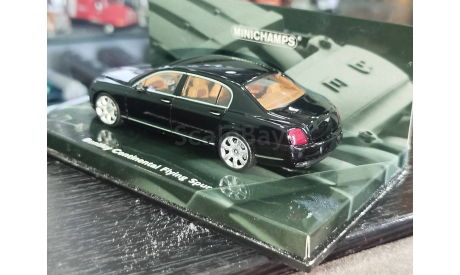 Bentley continental flying 1/43, масштабная модель, Bantley, Minichamps, scale43