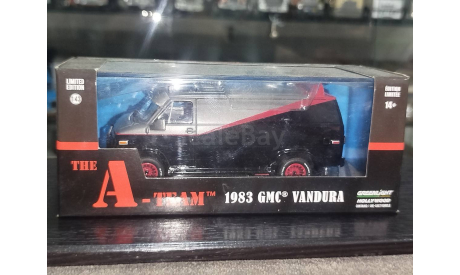 GMC vandura 1983, масштабная модель, Greenlight, scale43, Ford