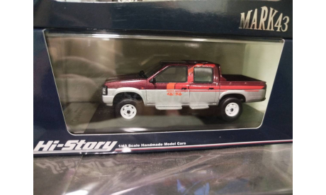 Datsun Double cab 1985, масштабная модель, Hi- story, scale43