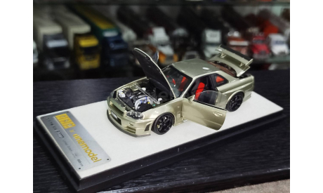 Nissan Skyline GT- R ( BNR-34)   V- spec2 Nur  1/43, масштабная модель, PGM, scale43