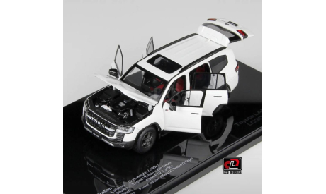 Вналичии. Toyota land cruiser 300  1/43, масштабная модель, Lcd, scale43
