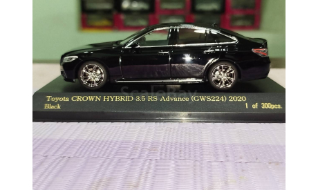 Toyota crown gibrid.  1/43, масштабная модель, Carnel kyosho, scale43