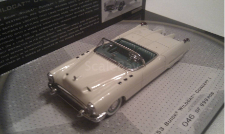 Buick Wildcat Concept1 1953, масштабная модель, Minichamps, scale43