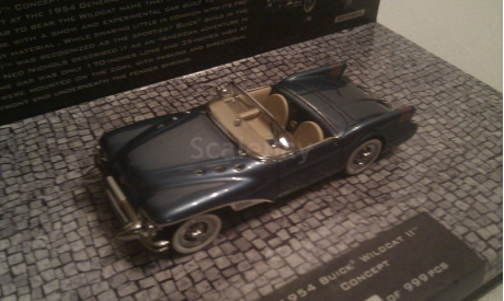 Buick Wildcat II Concept 1954, масштабная модель, Minichamps, scale43