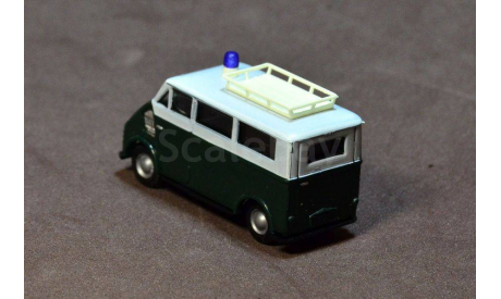 Полицейский микроавтобус DKW, Германия., масштабная модель, Busch, 1:87, 1/87