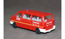 Микроавтобус Volkswagen Transporter Feuerwehr, Германия., масштабная модель, AWM, 1:87, 1/87