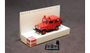 Пожарный автомобиль Toyota Land Cruiser (Landcruiser), Corpo de Bombeiros., масштабная модель, Busch, 1:87, 1/87