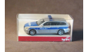 Полицейский автомобиль BMW 5er Touring, Германия., масштабная модель, Herpa, scale87