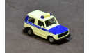 Полицейский автомобиль Mitsubishi Pajero, Италия., масштабная модель, Rietze, scale87