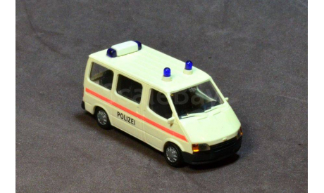 Полицейский микроавтобус Ford Transit, Германия., масштабная модель, Rietze, 1:87, 1/87
