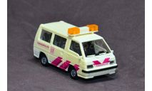 Полицейский микроавтобус Mitsubishi L300 (Delica)., масштабная модель, Rietze, 1:87, 1/87