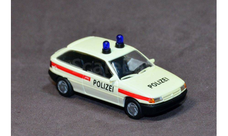 Полицейский автомобиль Opel Astra, Германия., масштабная модель, Rietze, 1:87, 1/87