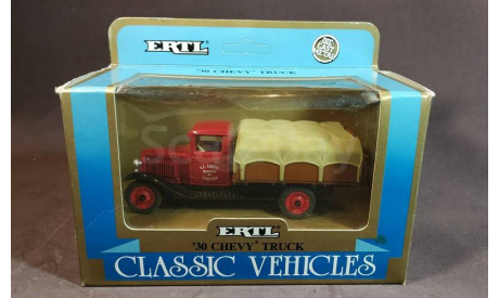 Грузовик Chevy Truck 1930 модельного года, масштабная модель, Chevrolet, ERTL (Auto World), 1:43, 1/43