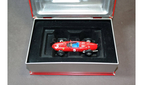 Гоночный автомобиль F1 Ferrari 156 F1, Phil Hill World Champion 1961, масштабная модель, Hot Wheels Elite, 1:43, 1/43