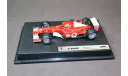 Гоночный автомобиль F1 Ferrari F-2002, Michael Schumacher World Champion 2002, масштабная модель, Hot Wheels, 1:43, 1/43