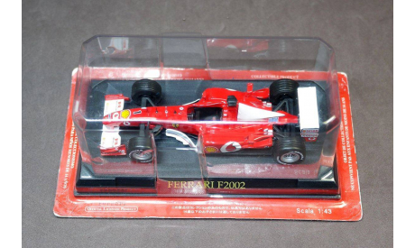 Гоночный автомобиль F1 Ferrari F2002, Michael Schumacher World Champion 2002., масштабная модель, Altaya, 1:43, 1/43