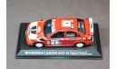 Гоночный автомобиль Mitsubishi Lancer EVO VI, T. Makinen - R. Mannisenmaki, rally New Zealand, 1999., масштабная модель, Altaya Rally, 1:43, 1/43