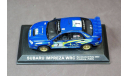 Гоночный автомобиль Subaru Impreza WRC, P. Solberg - P. Mills, rally New Zealand, 2003., масштабная модель, Altaya Rally, scale43