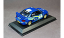 Гоночный автомобиль Subaru Impreza WRC, P. Solberg - P. Mills, rally New Zealand, 2003., масштабная модель, Altaya Rally, scale43