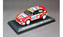 Гоночный автомобиль Toyota Corolla WRC, V. Rossi - C. Cassina, rally Monza, 2004., масштабная модель, Altaya Rally, 1:43, 1/43